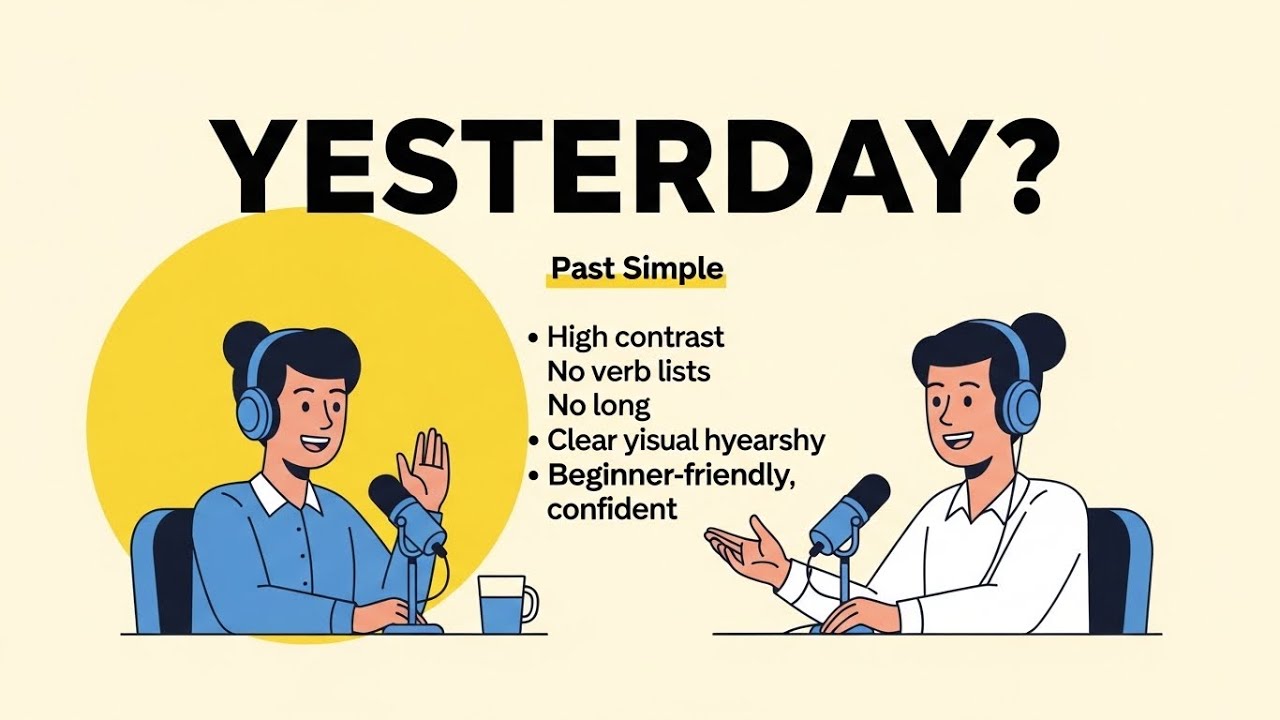 Talk About Yesterday in English (Past Simple Made Easy) | A1–A2