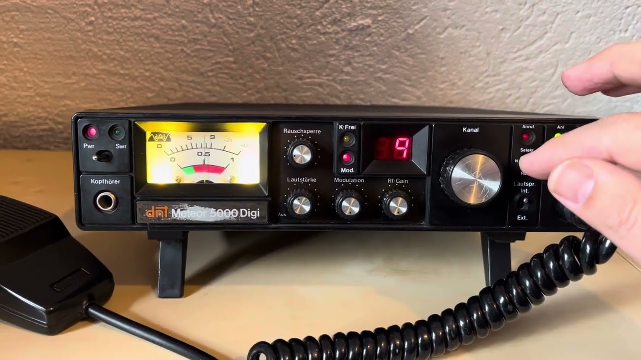 dnt Meteor 5000 Digi CB Heimstation Nostalgie Funkgerät