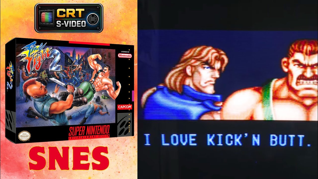 Final Fight 2 | Super Nintendo Original Hardware on CRT (S-Video)