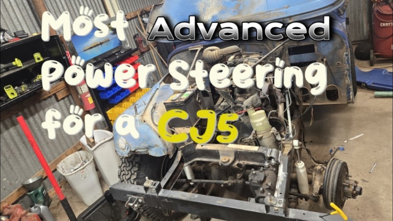 Most advanced power steering for a CJ5