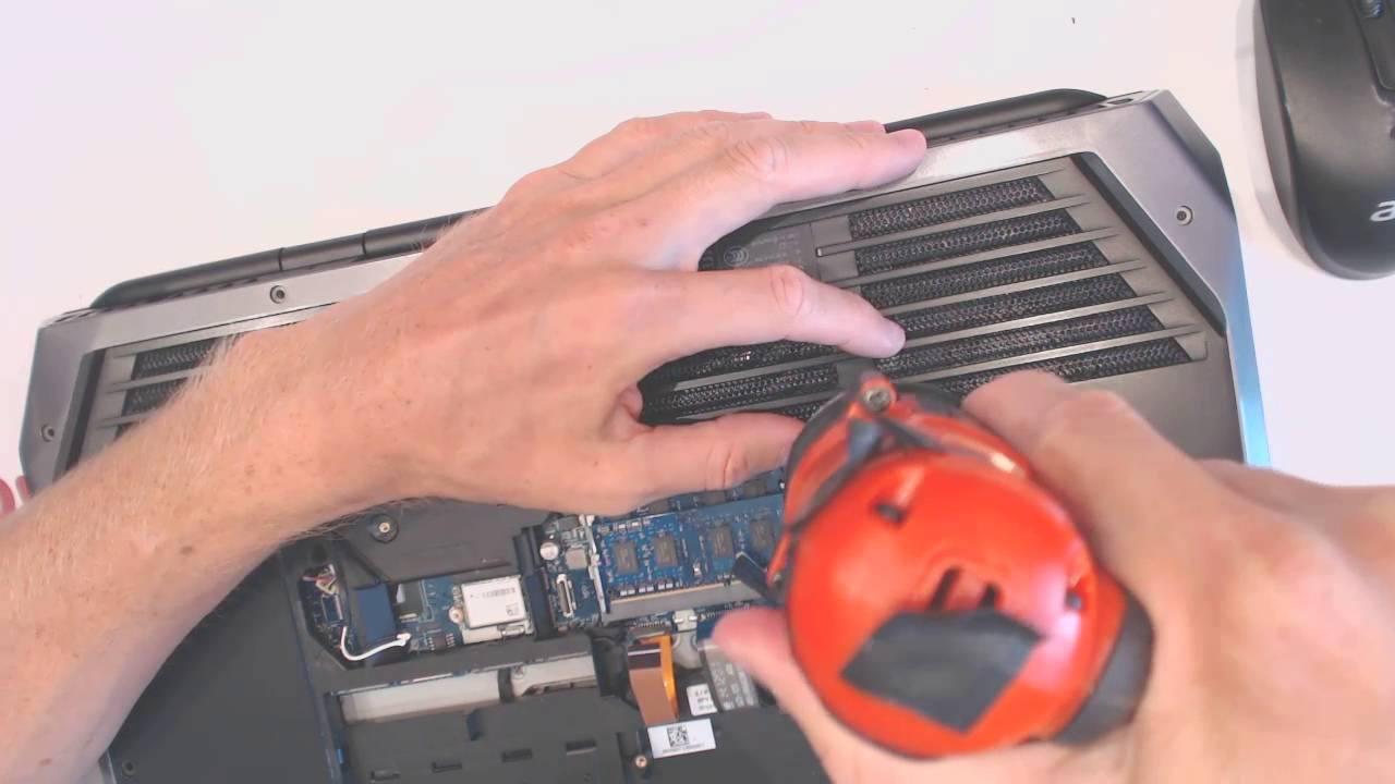 Alienware 17 r2 p43f Laptop repair fix power jack problems broken dc socket input port