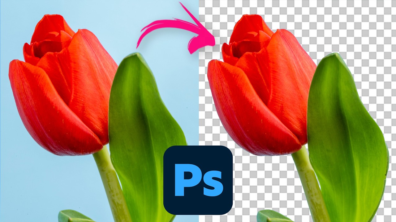 Как создать изображение в формате PNG в Photoshop 2026