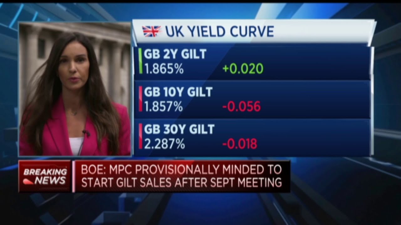 BoE hikes interest rates, predicts U.K. recession