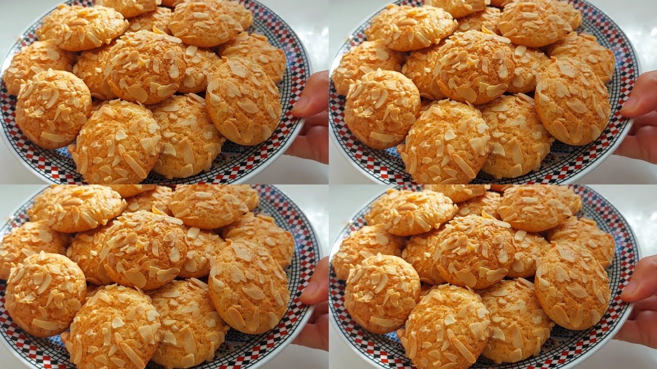 أسهل وأسرع حلوة لشرب الشاي بيضة واحدة بدون زبدة بمذاق البرتقال 🍊كدوب فاليد قبل الفم 😋👌