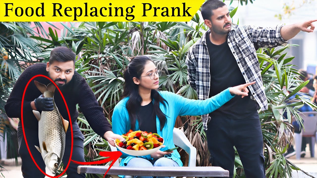 FOOD REPLACING PRANK ON CUTE GIRLS @That Was Crazy