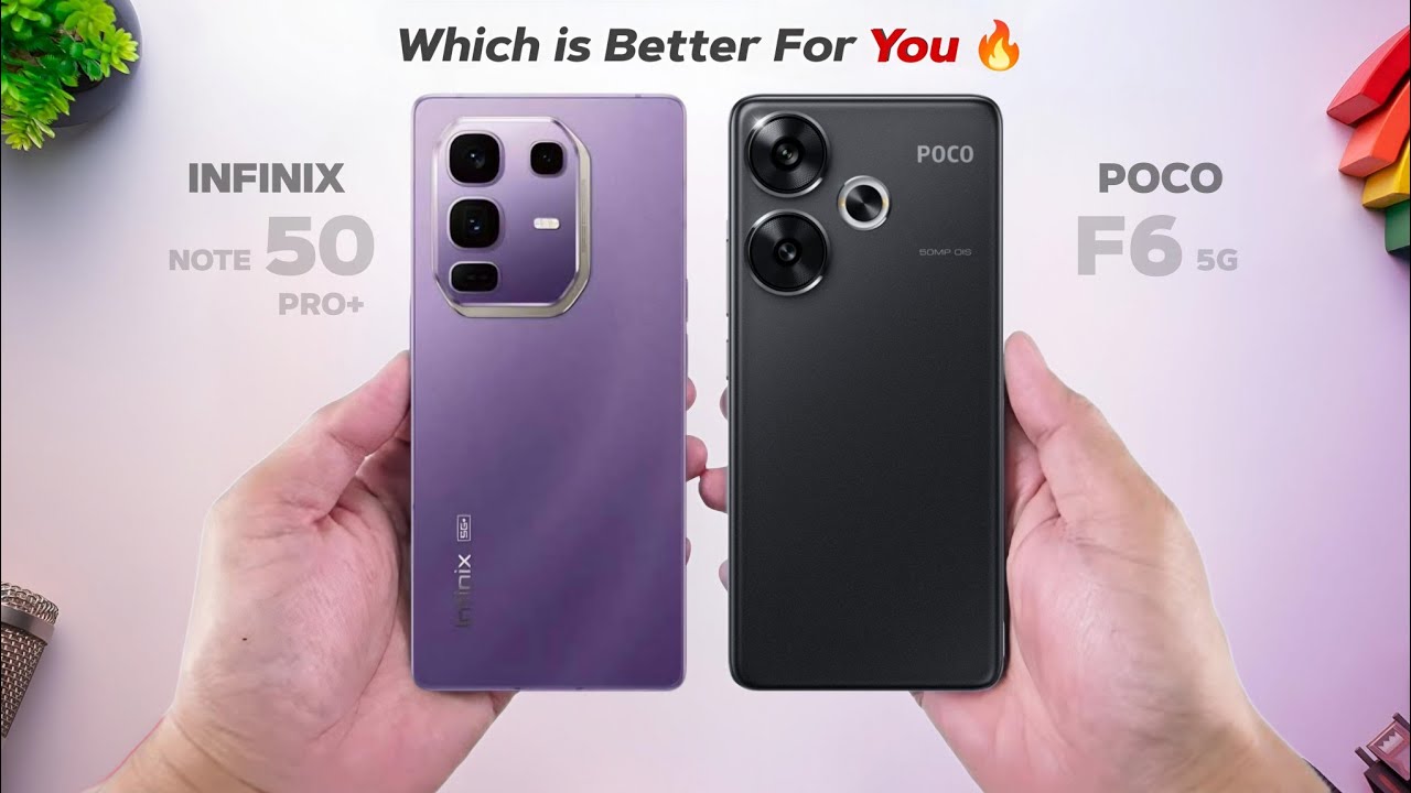 Infinix Note 50 Pro Plus Vs Poco F6