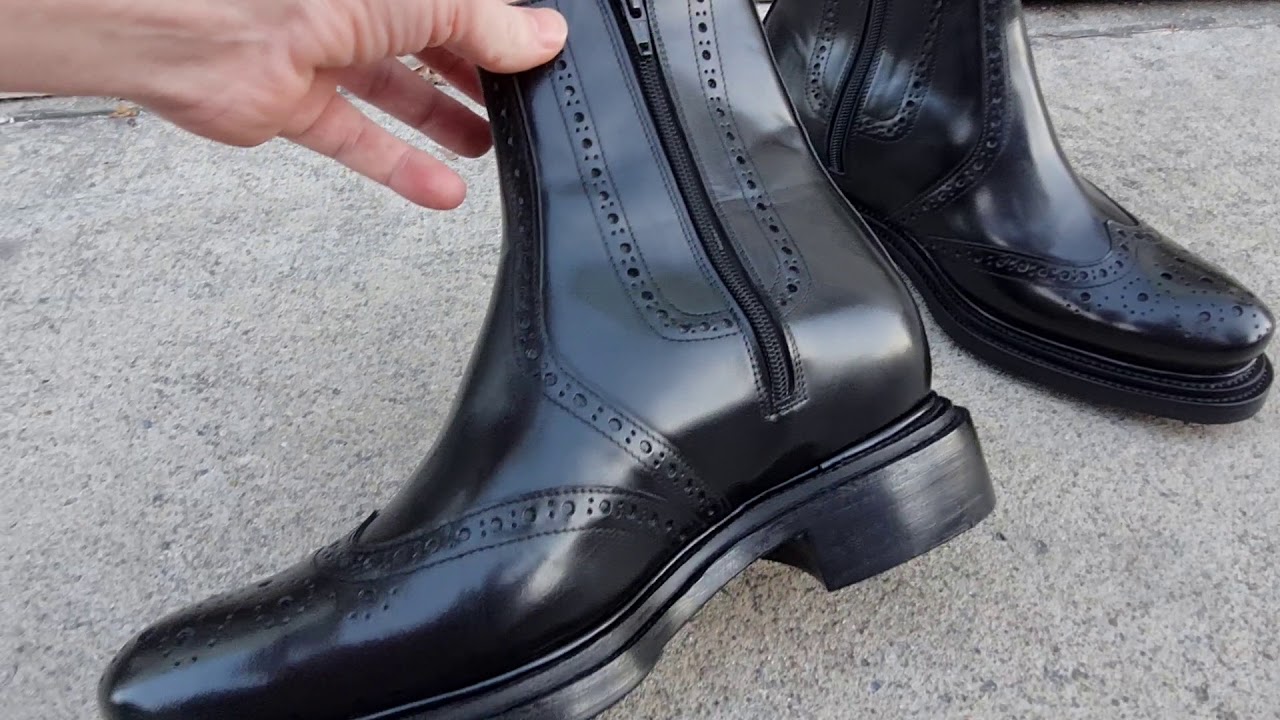 WOW! Double layer leather sole boot. Guess what happened next!