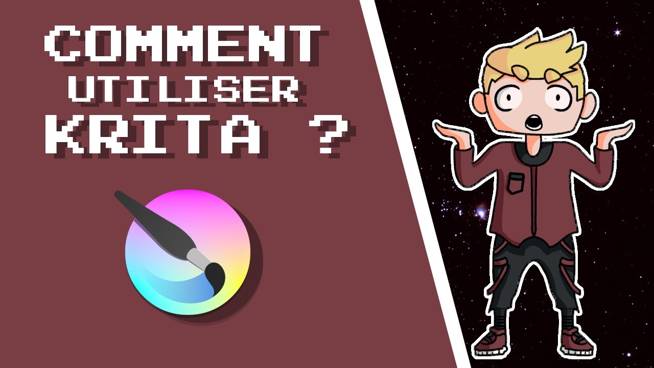 Comment utiliser KRITA (dessin&animation)