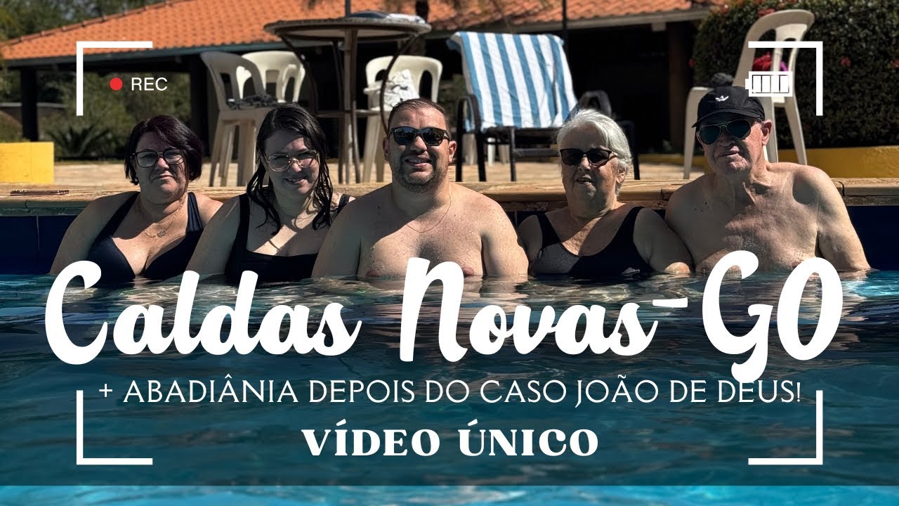 Roteiro em Goiás: águas termais de Caldas Novas, Shopping em Goiânia e Abadiânia hoje
