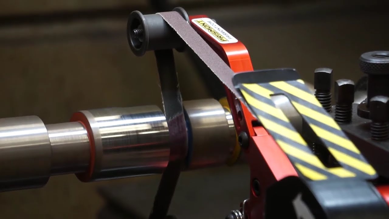 MST-SBH(A) | Hybrid Sanding Belt Holder for Lathes | Automatic & Manual