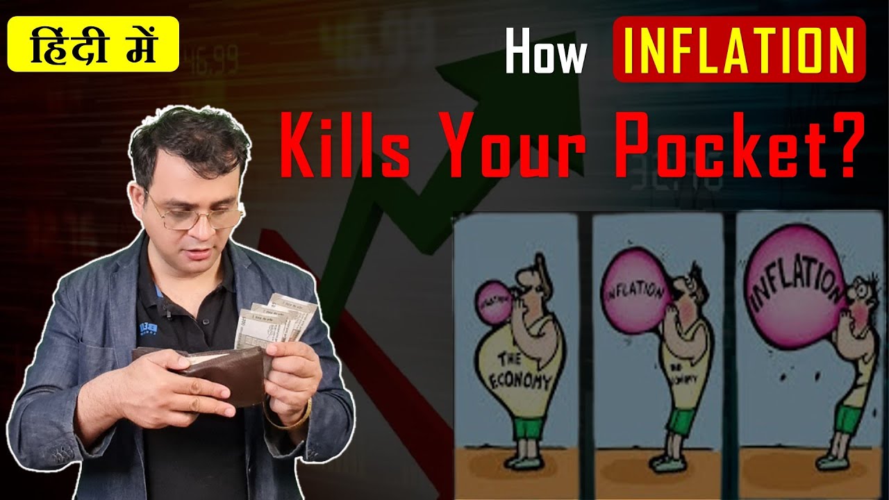 Inflation Explained in Hindi | Types & cause of inflation, recession, deflation | By Sandeep Vaidya