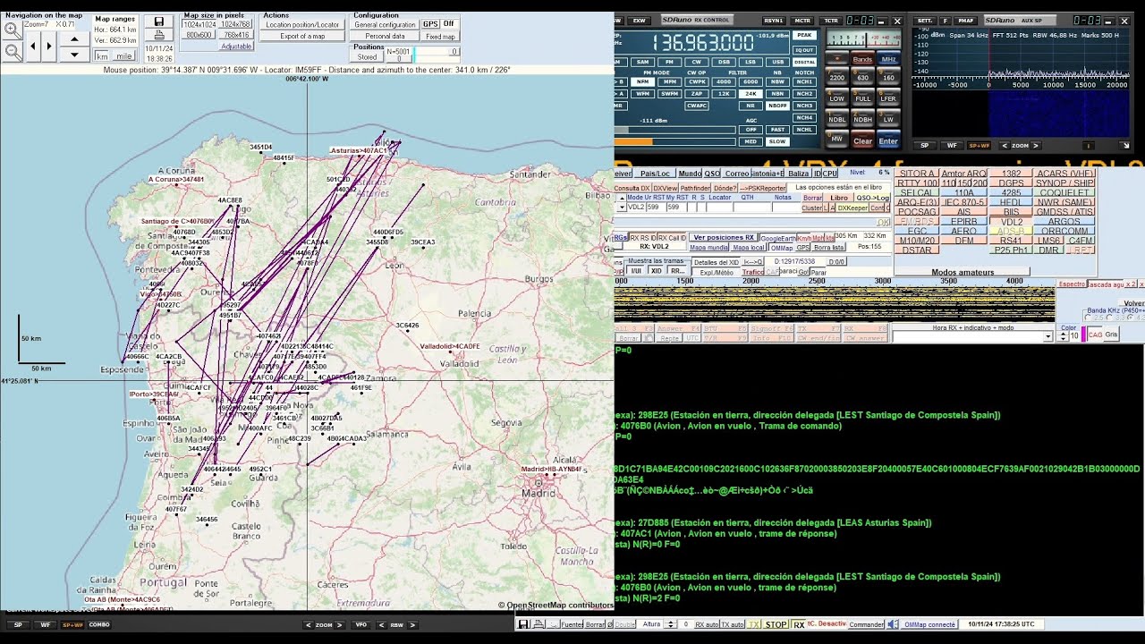Decodificando VDL2 con Multipsk y SDRuno, usando el cable virtual VB-Cable