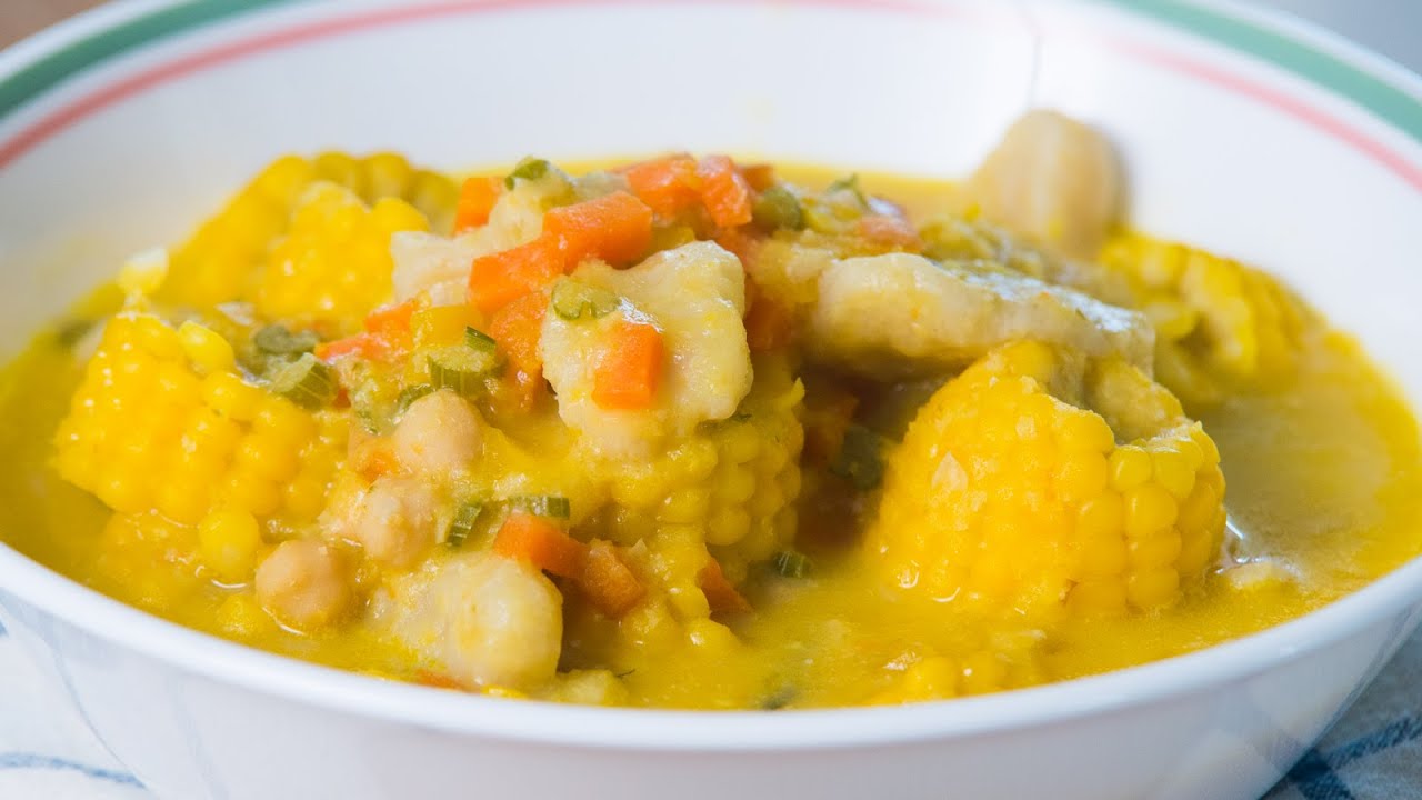 Trini Corn Soup Recipe by Chef Jeremy Lovell | Foodie Nation
