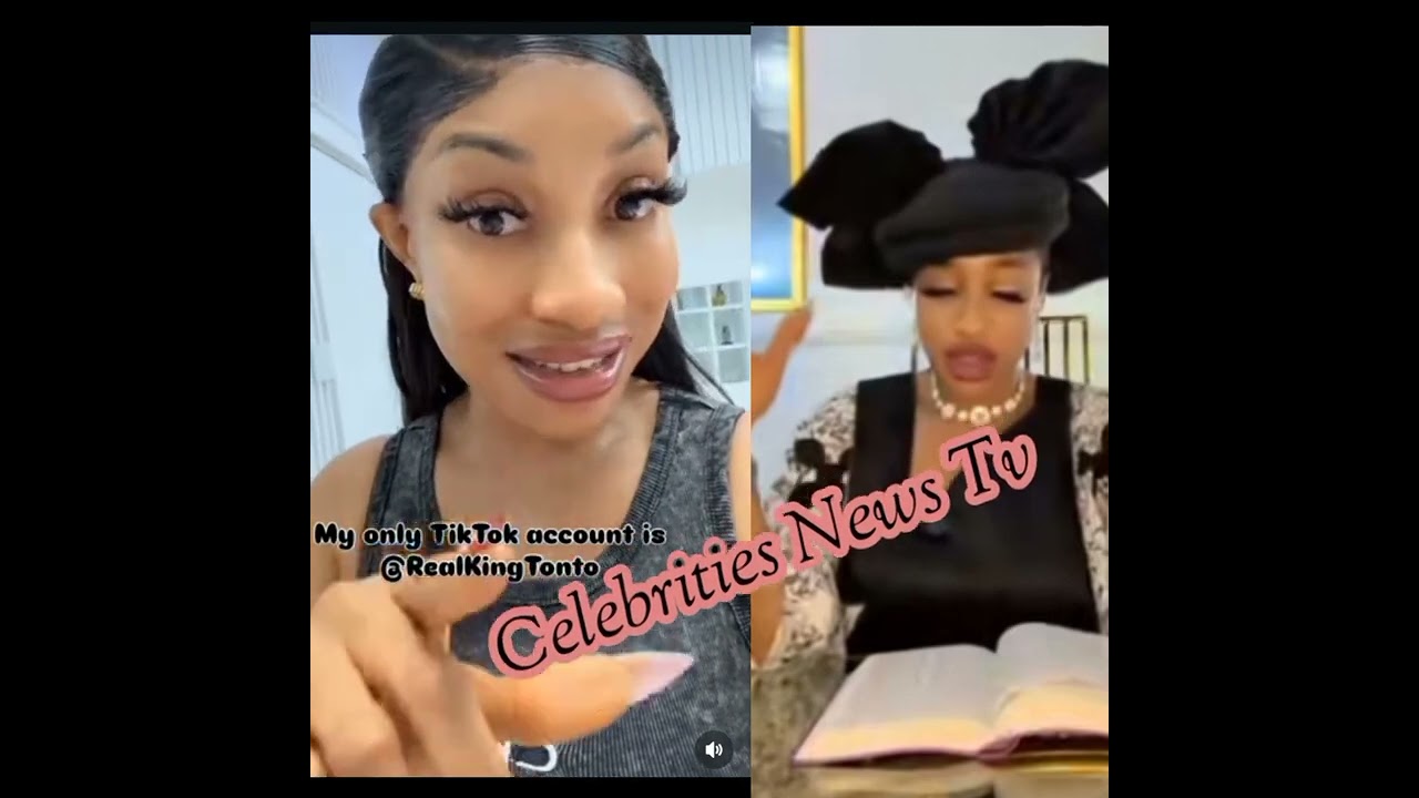 Actress Tonto dikeh Issued Serious Warning To A Lady Tikitoker For Using Her Page To Scam People