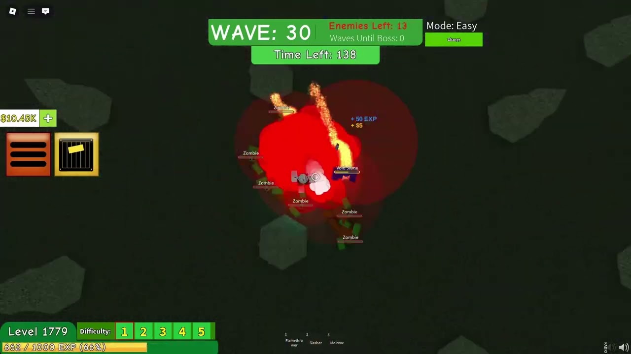 Reaching Level 2K - Zombie Attack (again)