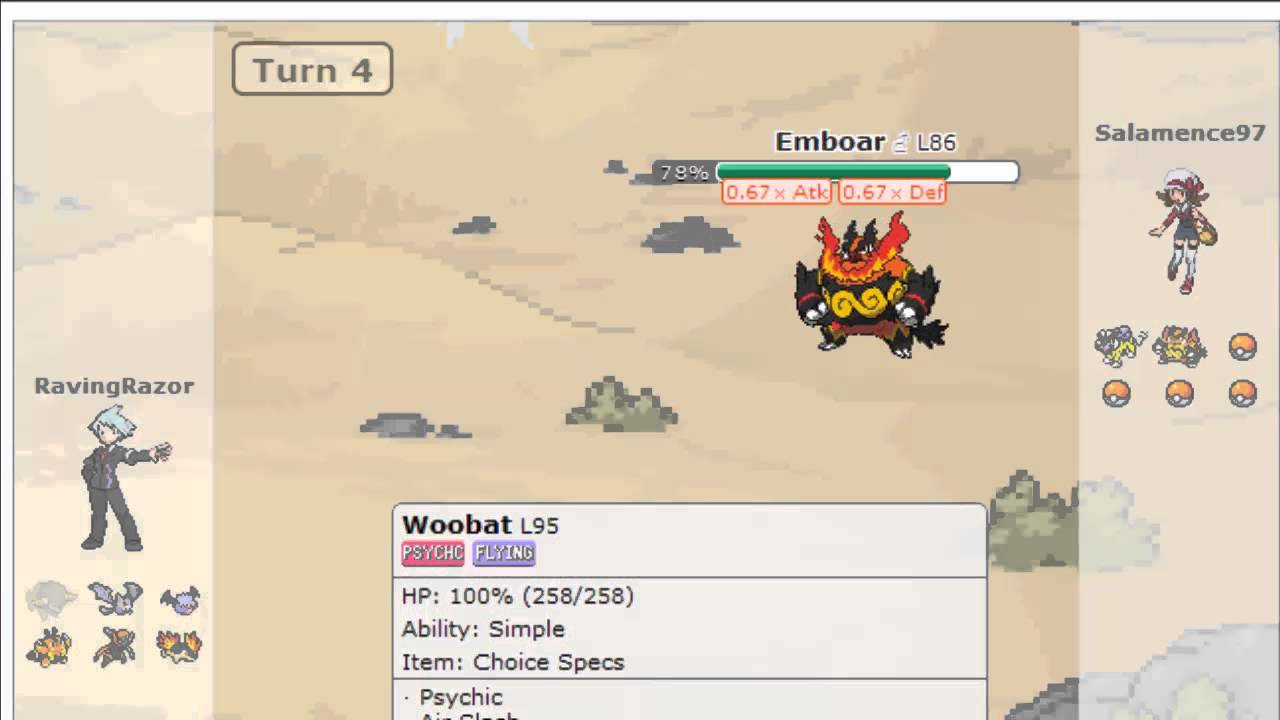 PokemonShowdown Battle #2 Crobat ftw!