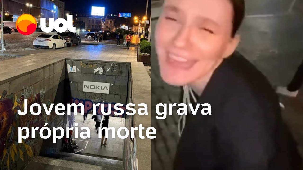 Jovem russa morre após cair em passagem subterrânea de metrô na Geórgia; veja vídeo