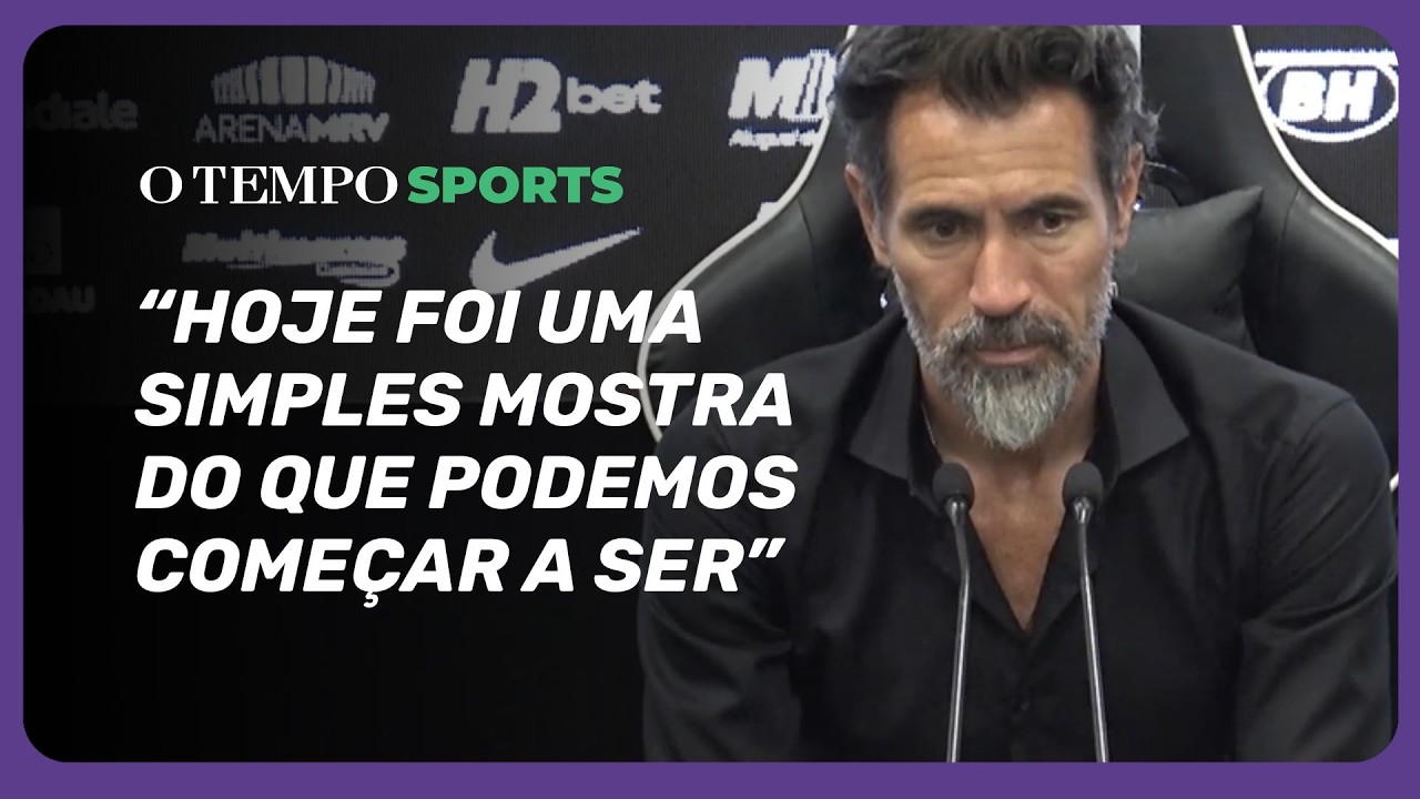 DOMÍNGUEZ elogia o ATLÉTICO contra o São Paulo e diz: 