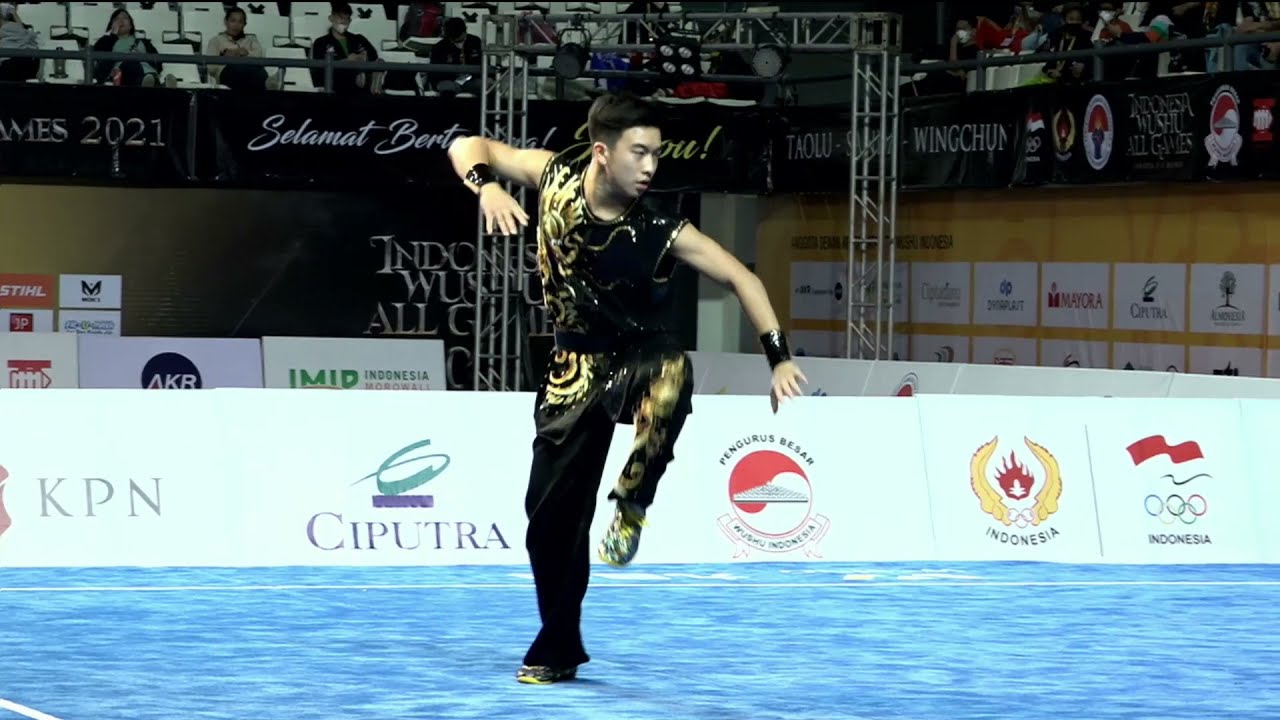 Wushu All Games 2021 || Josh Tiesto Tanto || Nan Quan Boys Group A Juara 1