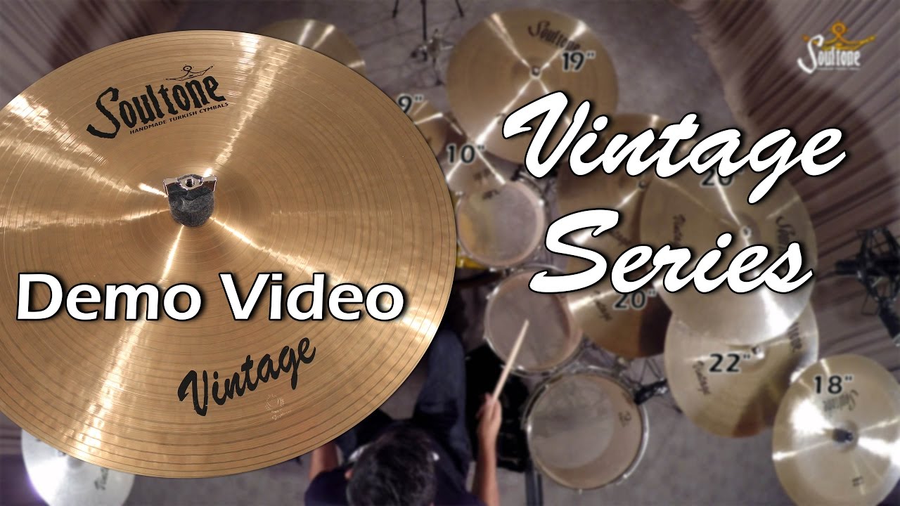 Soultone Cymbals Vintage Series demo