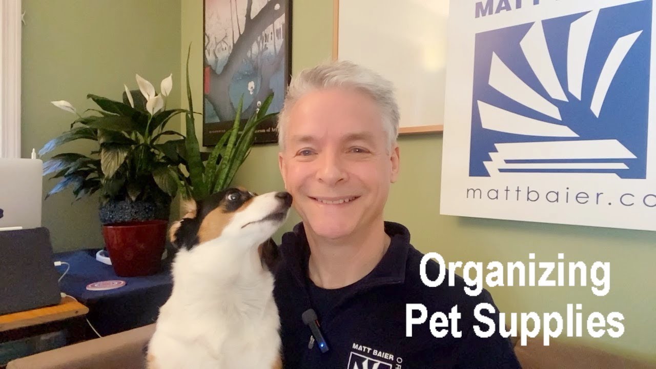 Organizing Pet Supplies