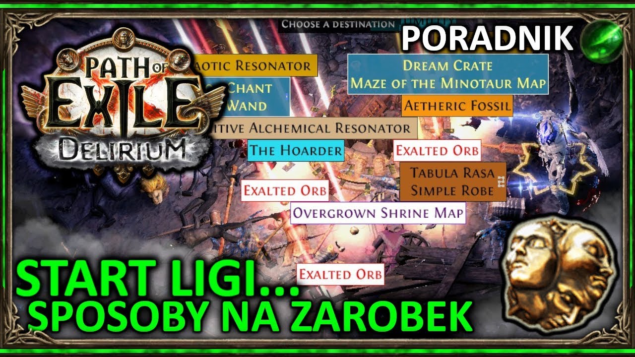 Proste Sposoby na ZAROBEK (Start Ligi - Poradnik) ◼ Path of Exile (3.10)