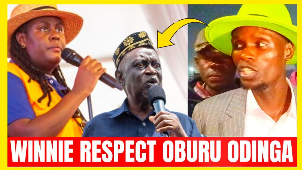 WINNIE MUST RESPECT OBURU ODINGA!! BUNGE LA MWANANCHI PRESIDENT MJUKUU WA BUNDUKI SAYS 