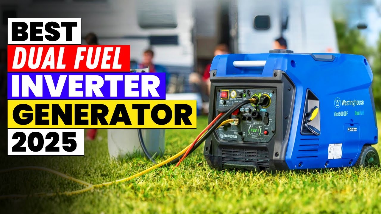 The 6 Best Dual Fuel Inverter Generator of 2026 | Best Dual Fuel Generators for Home & RV ⚡