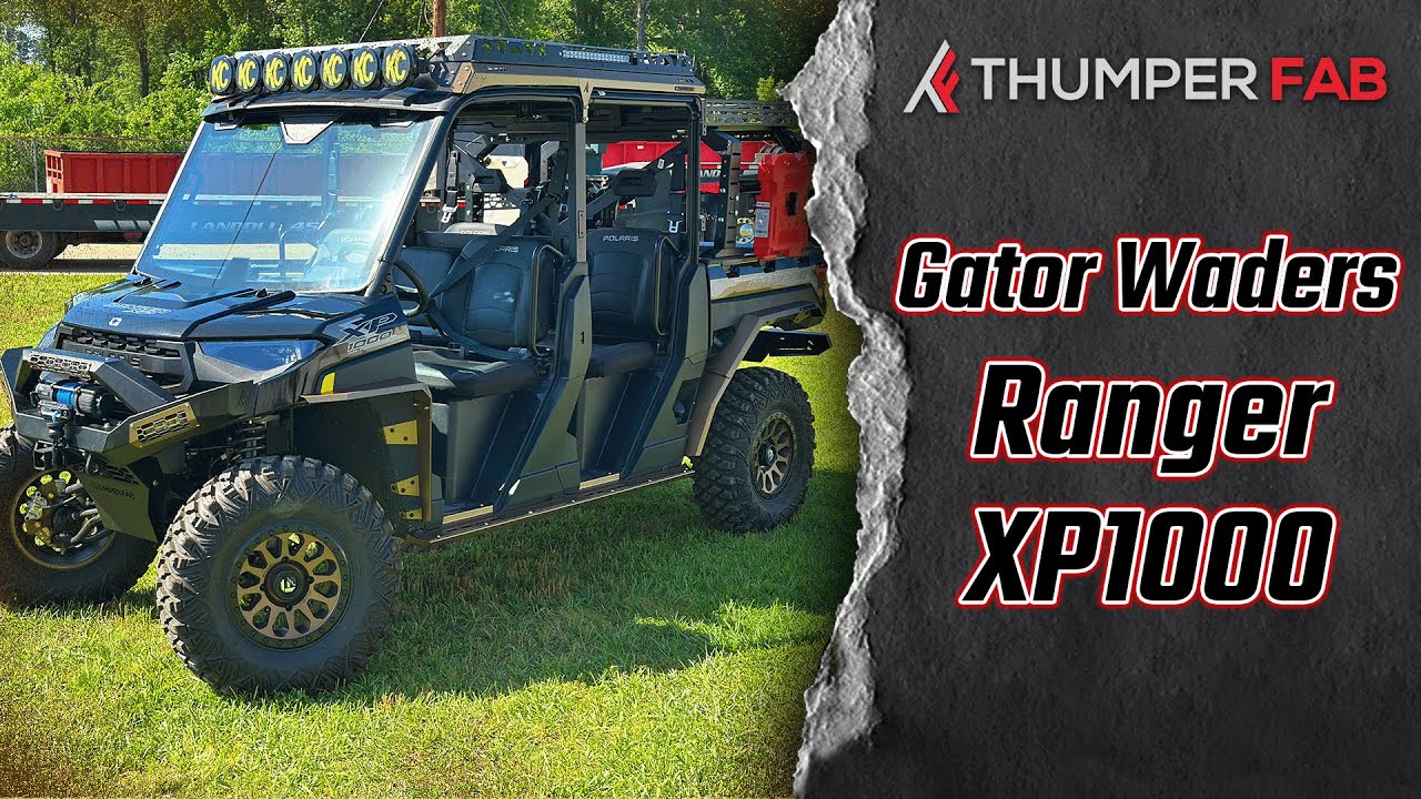 Polaris Ranger XP 1000 Gets a THUMPED OUT Hunting Makeover! | Thumper Fab x Gator Waders