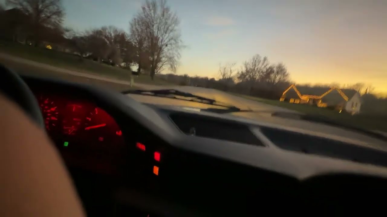 1985 BMW 524td - Driving video