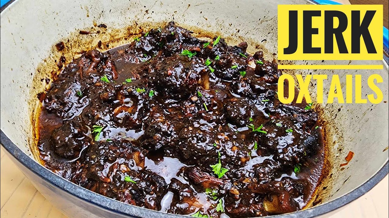Jamaican Jerked Oxtails Smoked
