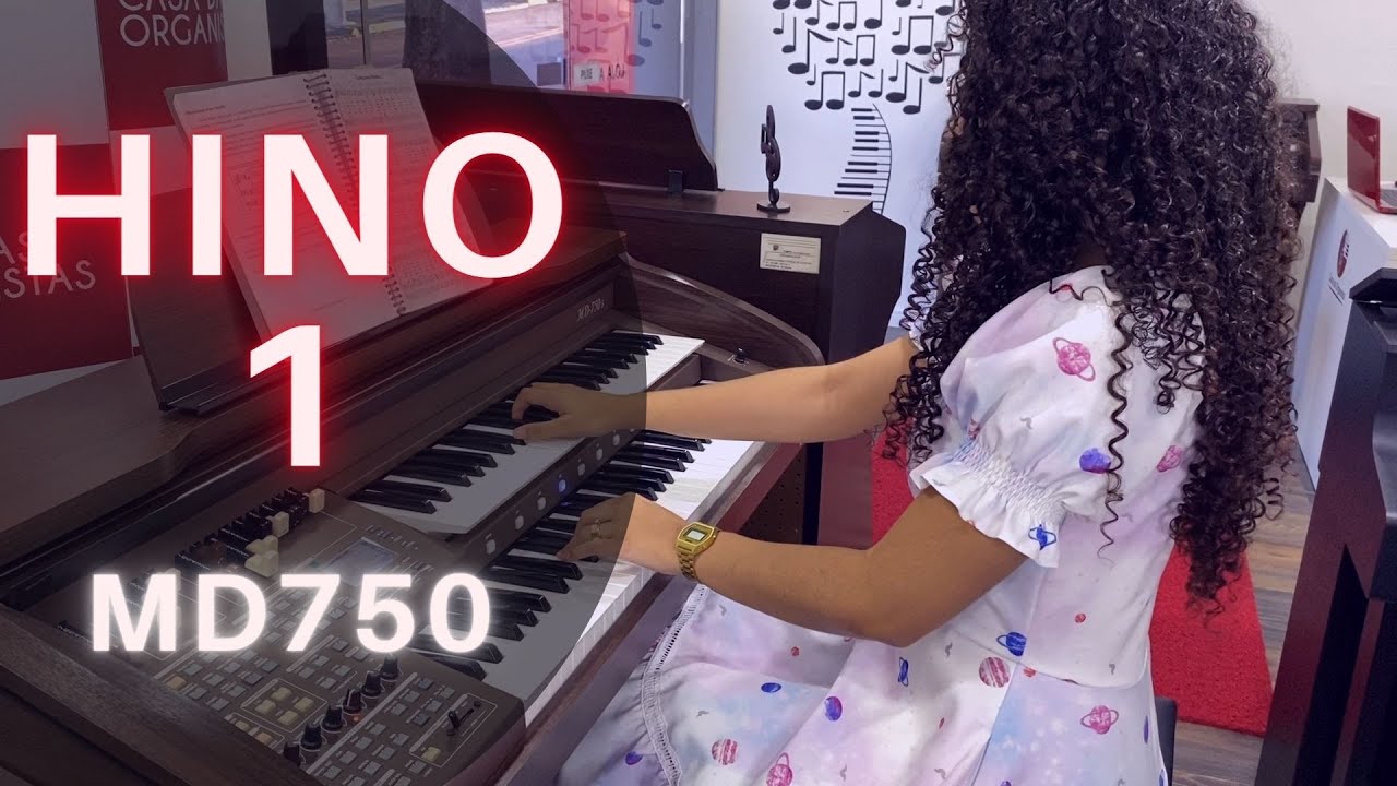 MD750 - HINO 1 (HINÁRIO 5 CCB) - CRISTO, MEU MESTRE - CASA DAS ORGANISTAS