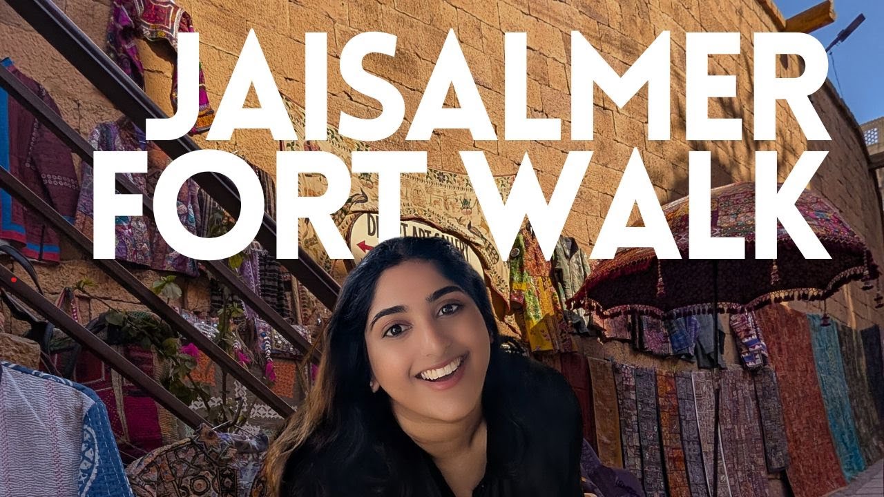 Walk With Me Through Jaisalmer Fort | India’s Living Fort l Rajasthan