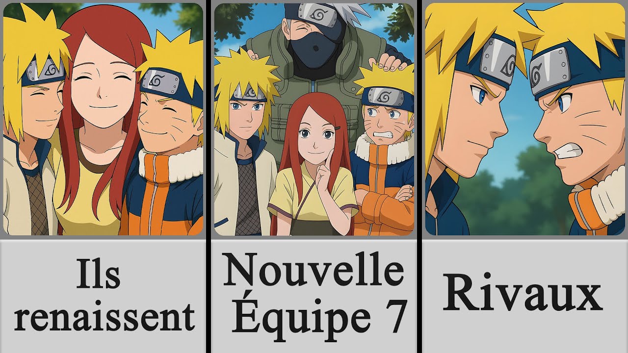 Et si Minato et Kushina renaissaient comme camarades de Naruto ?