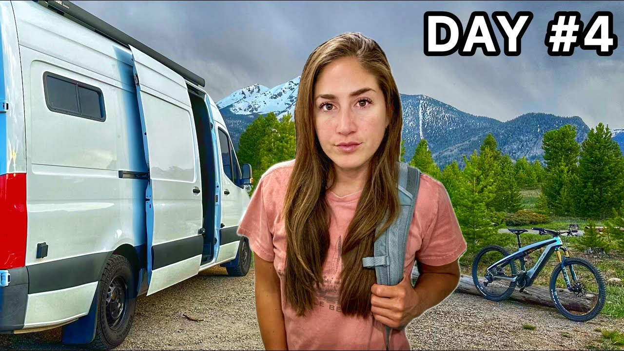 Я выжил в одиночном кемпинге, чтобы прокатиться на этом байк-парке