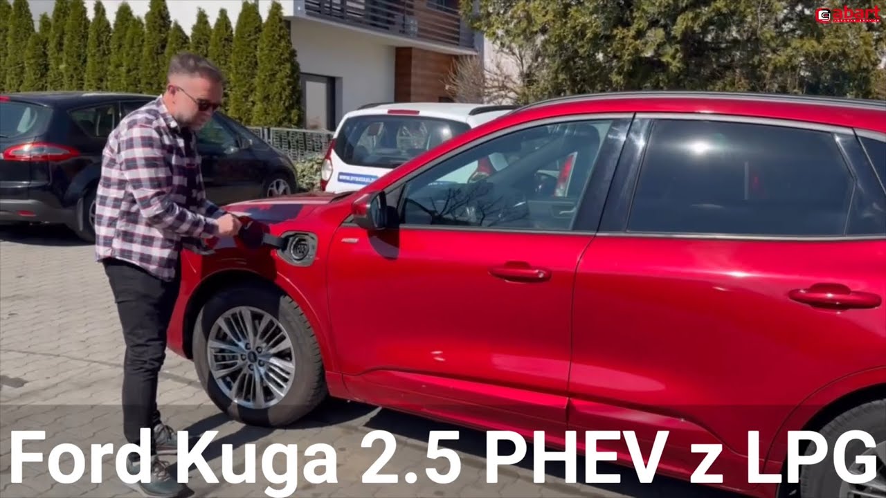 Po co LPG w elektrycznym Fordzie Kuga 2.5 PHEV po montażu instalacji gazowej w @AbartAutoGazSerwis 