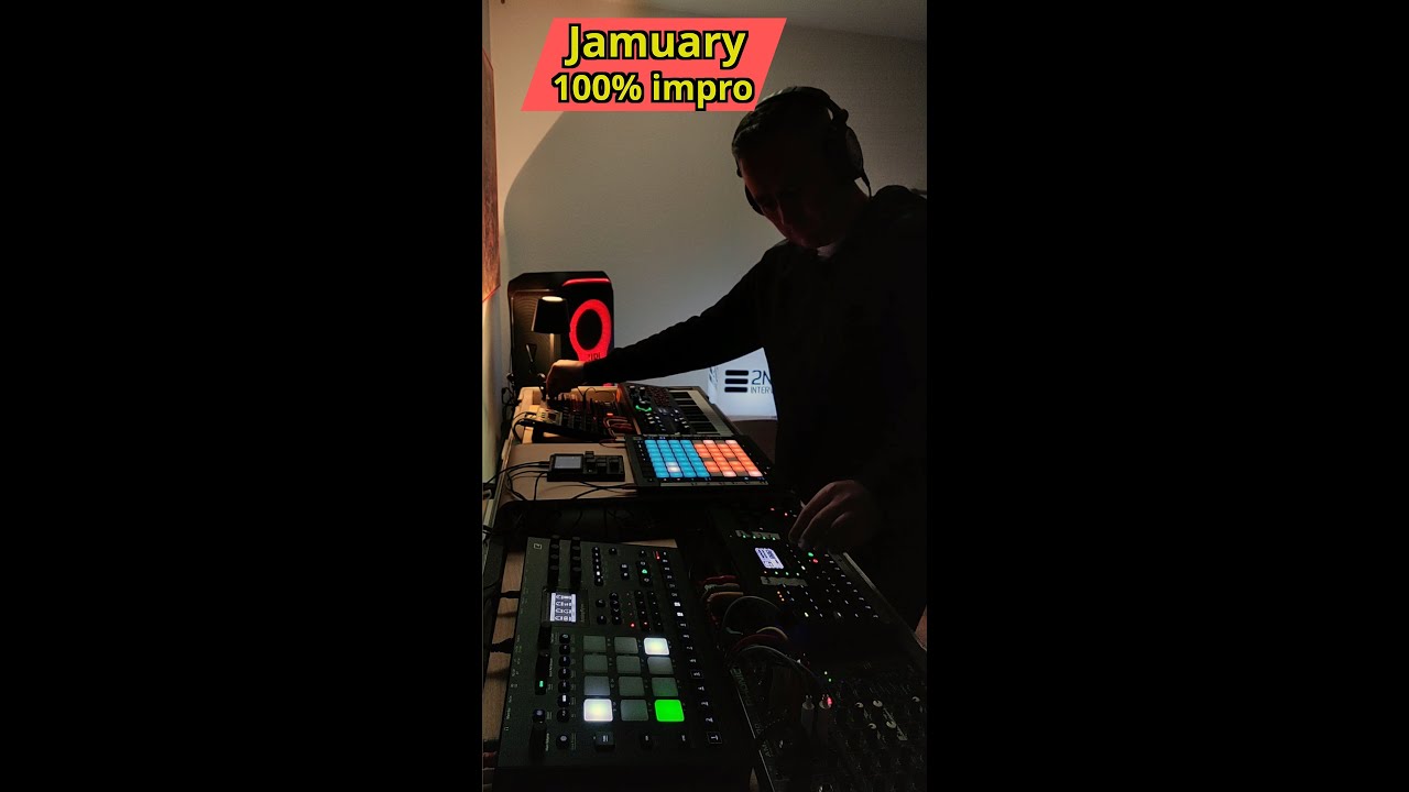 Jamuary 10th 2025 IMPRO on Octatrack, Rytm, M8, S-1, P-6, Hydrasynth, Launchpad #jamuary2025