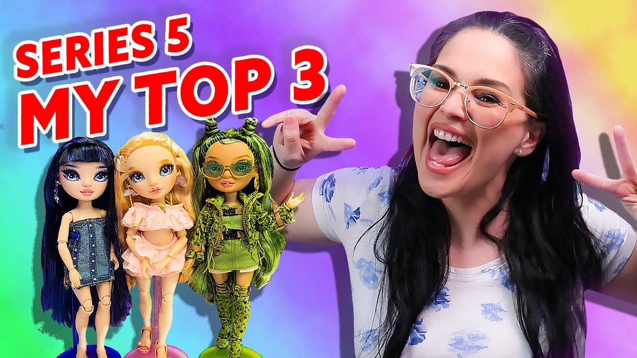 Я получил свои лучшие 3 куклы Rainbow High серии 5