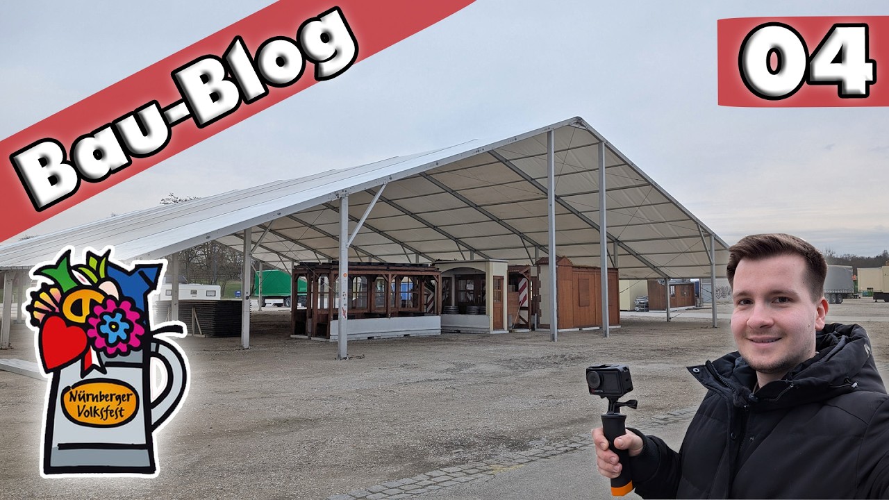 Nürnberger Frühlingsfest 2026 - Aufbau | Bau Blog #04