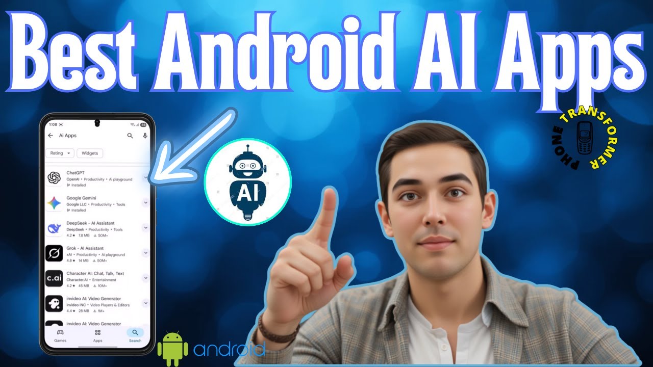 5 лучших бесплатных приложений с искусственным интеллектом для Android &mdash; пошаговое руководство