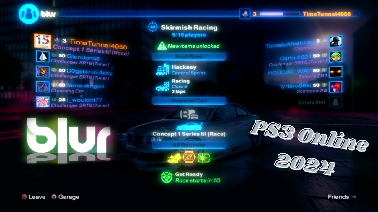 Blur - Skirmish PS3 Online Multiplayer (2024)