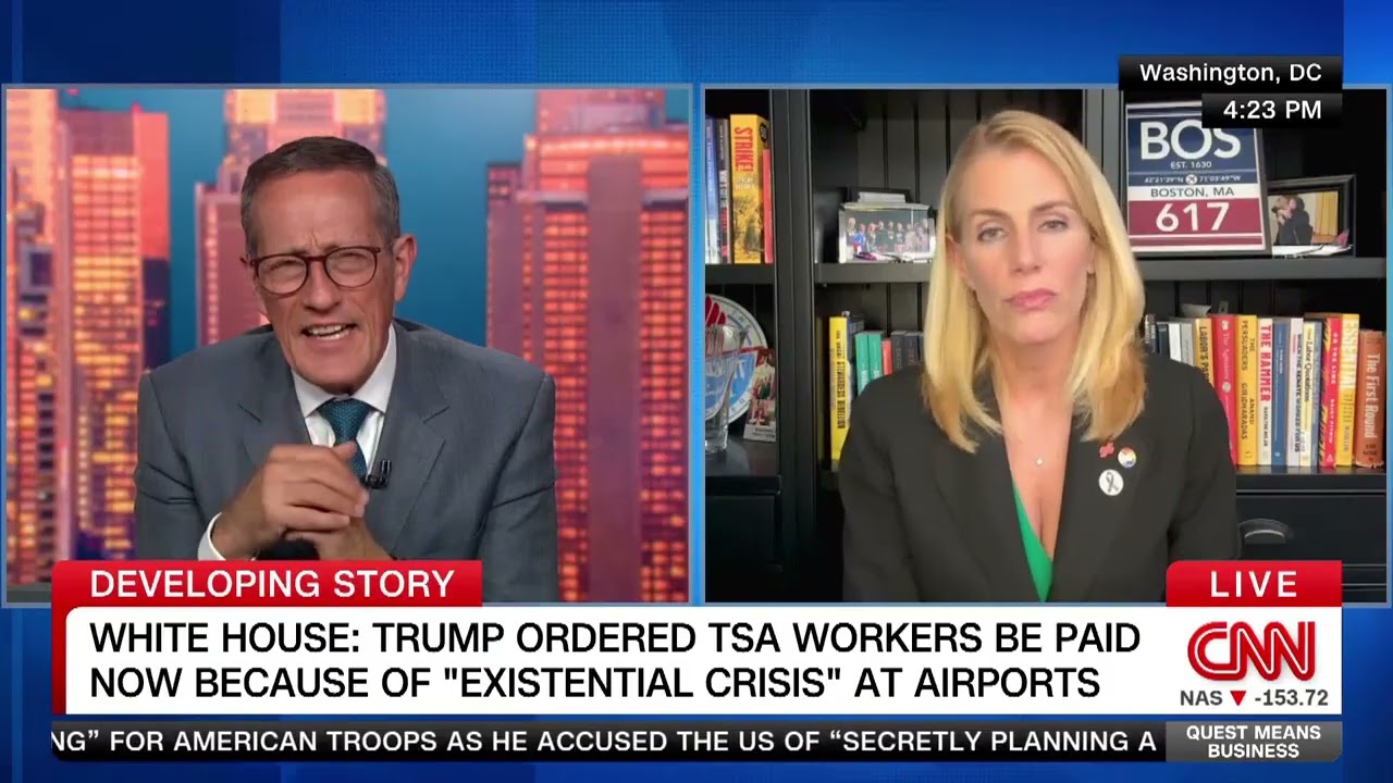 AFA на CNN International: Безумно ожидать, что сотрудники TSA будут работать без оплаты.