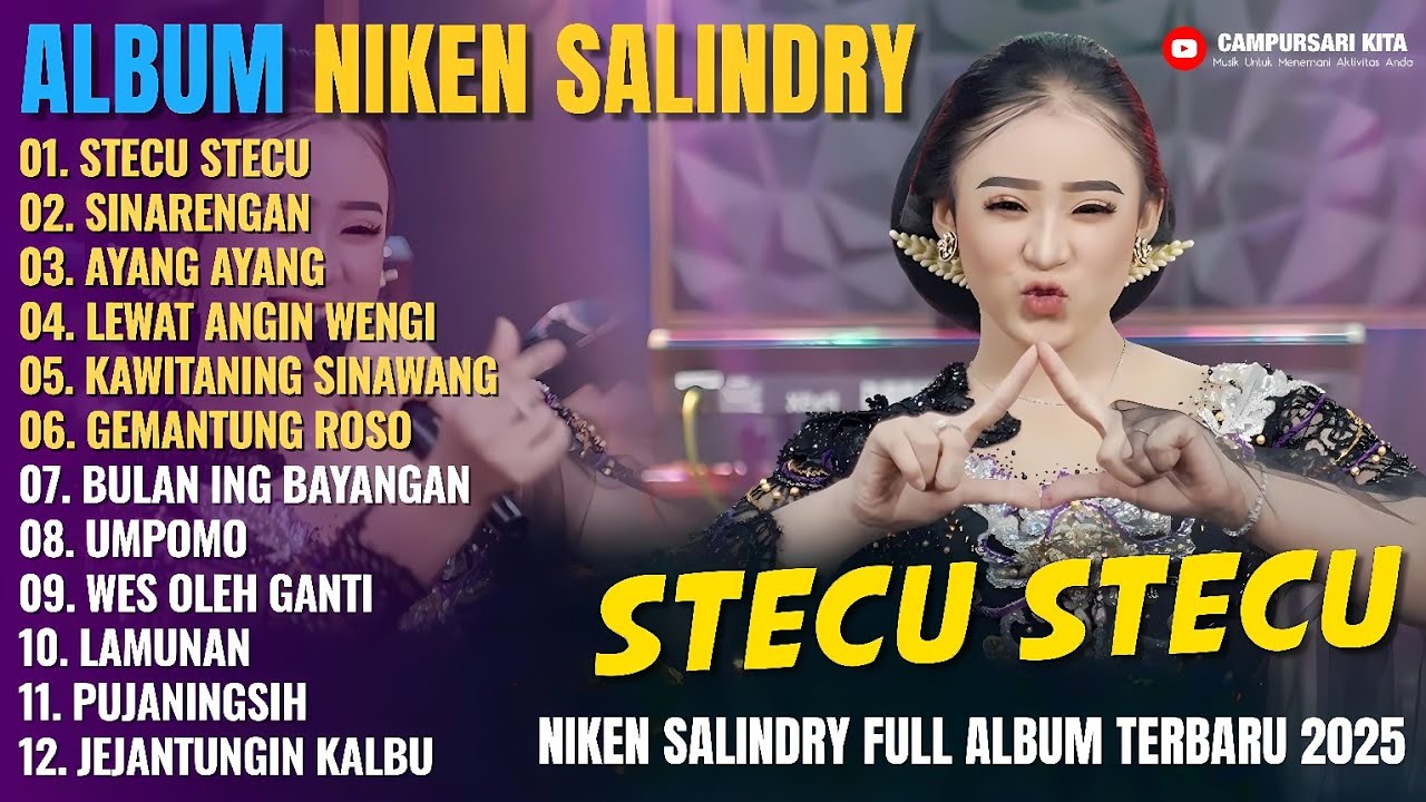 Album Niken Salindry | STECU STECU, SINARENGAN - Lagu Campursari Full Album Terbaru 2025 On Trending