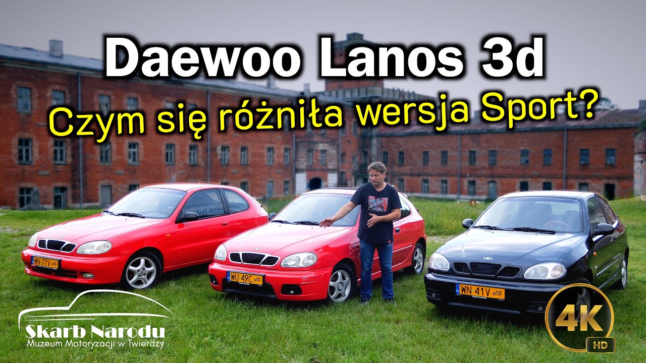 Daewoo Lanos 3D - Czym się różniła wersja Sport? // Muzeum SKARB NARODU