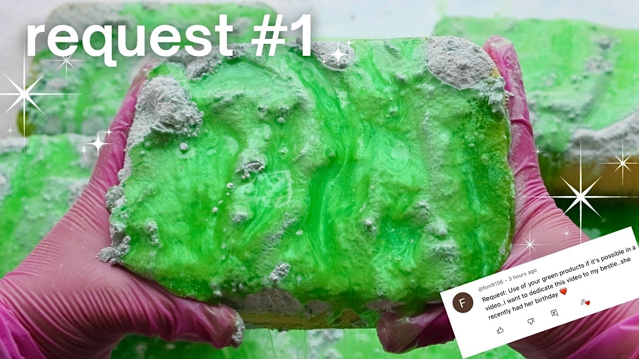 Request 1 - Oddly Satisfying Sponge Squeezing