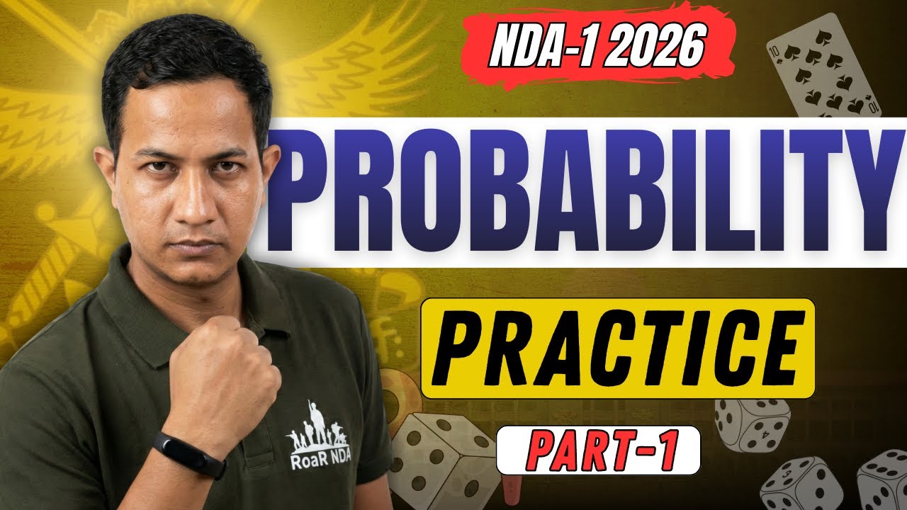 Probability| Most Repeated Questions😱 in Every NDA Exam✅| Part 1