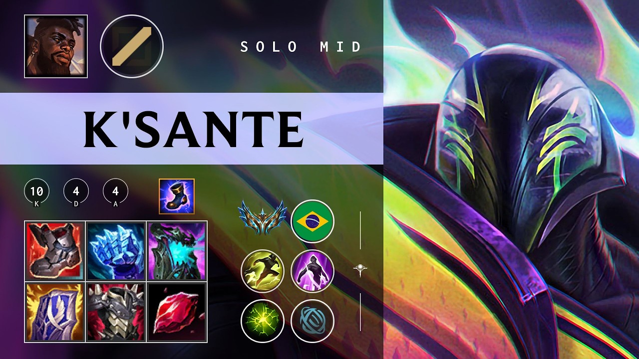 K'Sante Mid vs Naafiri - BR Challenger Patch 26.03