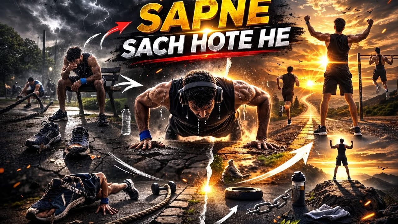 Sapne Sach Hote Hain 💯 | Hard Work Motivation #video 