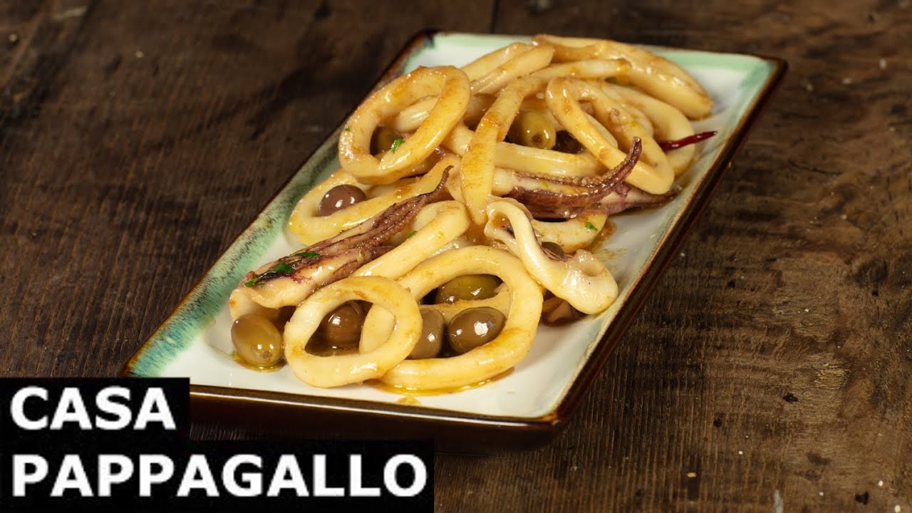 Calamari con olive taggiasche S3 - P162