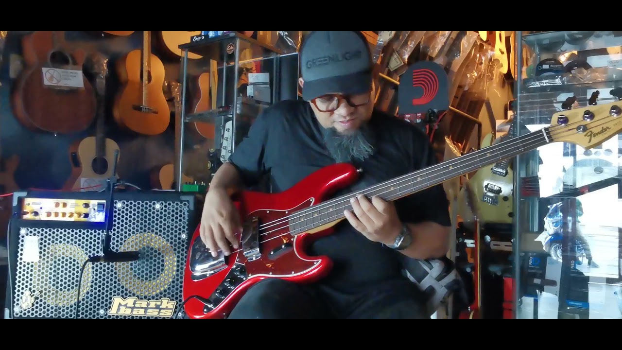 Fender American Original 60s sound review demo Vintage Bass (no talk)